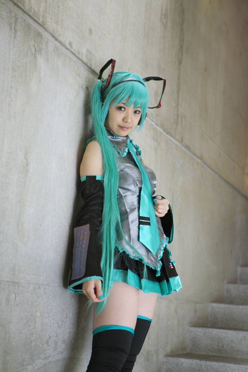[Cosplay]  Vocaloid - Sexy Hatsune Miku